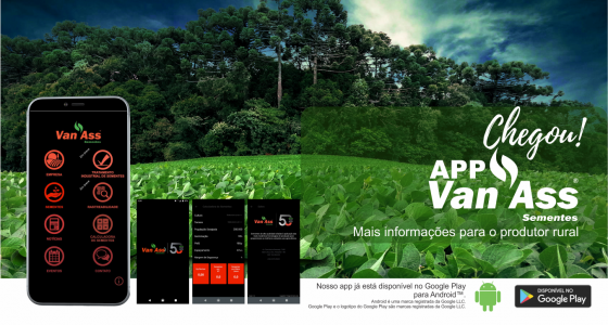 Van Ass Sementes lança seu primeiro aplicativo