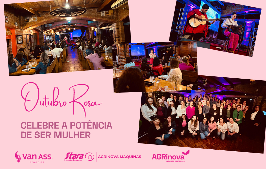 Outubro Rosa: evento reúne colaboradoras e clientes para palestra-show com Marianita Ortaça