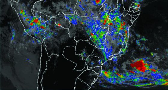 Tempo: Sapezal (MT) tem acumulados de mais de 200 mm no sábado (16) e chuvas seguem pelo Centro-Oeste